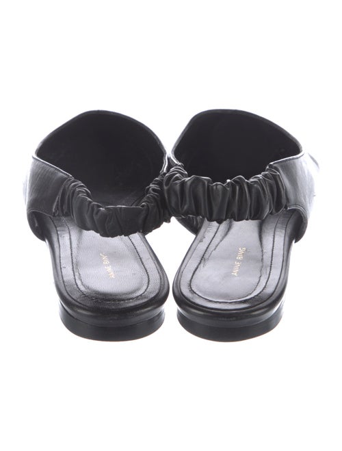 Anine Bing Leather Slingback Flats