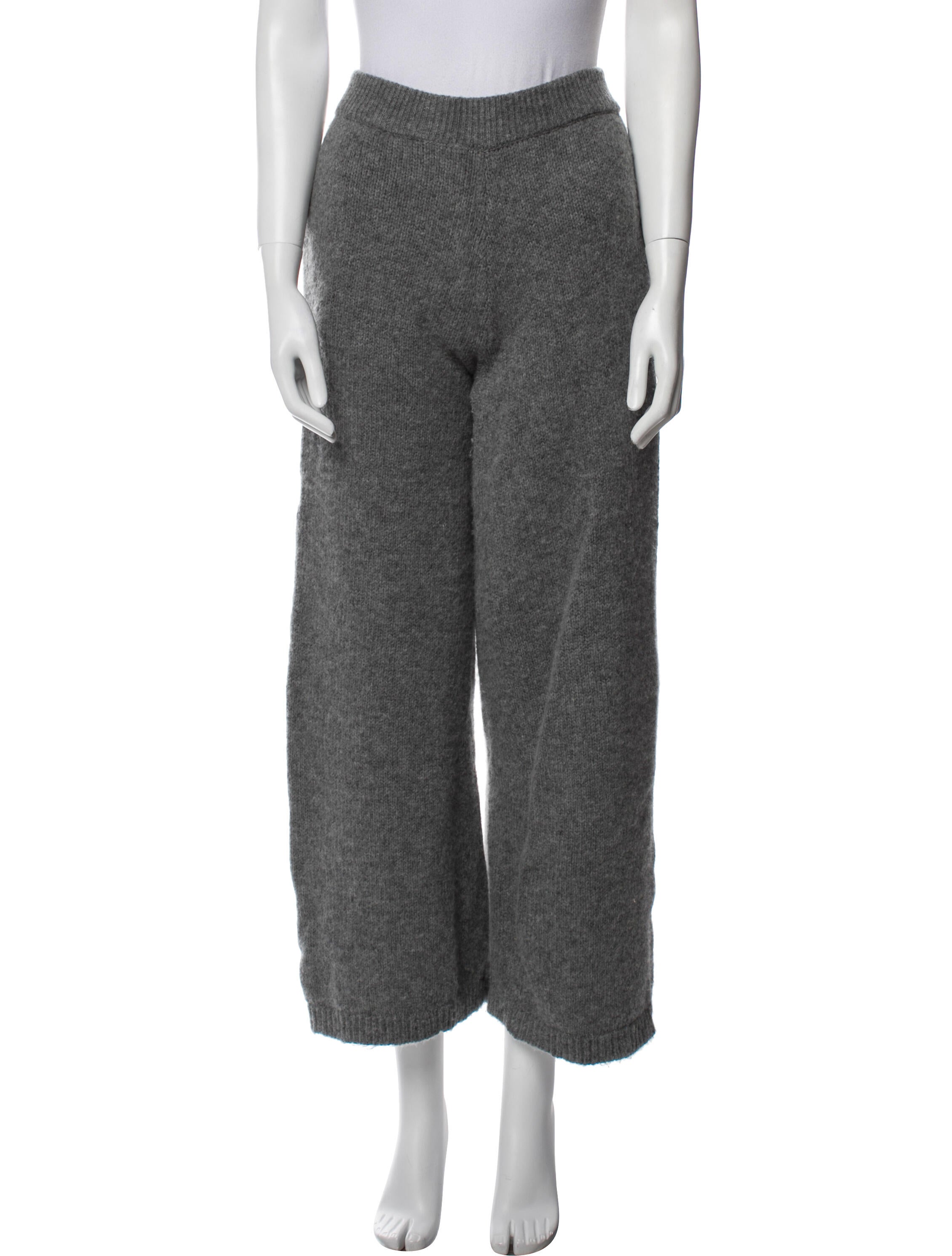 Anine Bing Wool Wide Leg Pants