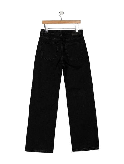 Anine Bing Mid-Rise Wide Leg Jeans