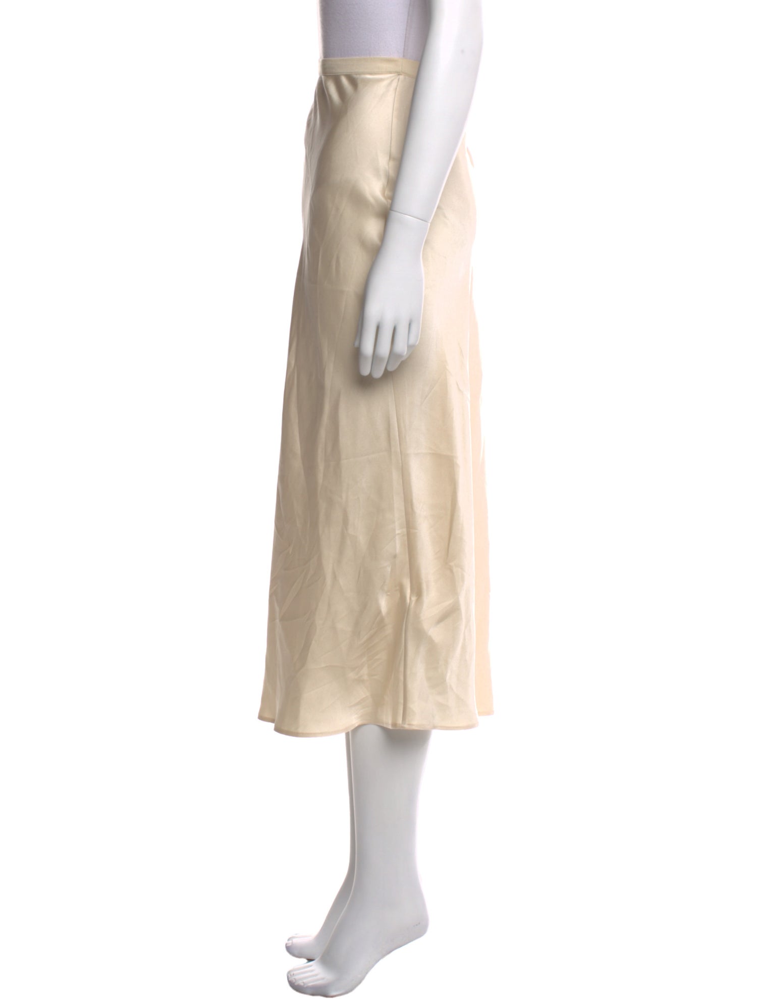 Anine Bing Silk Midi Length Skirt