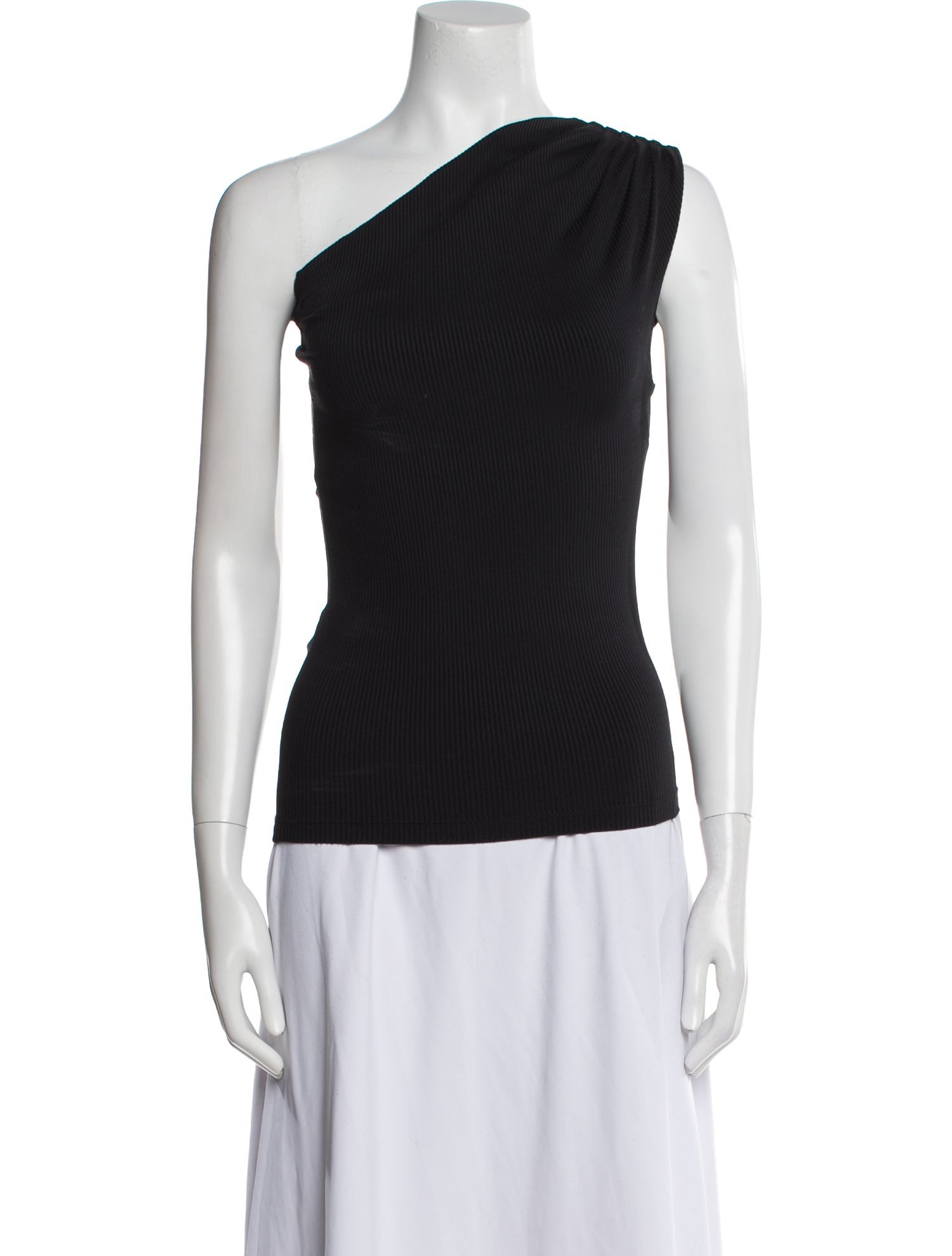 Anine Bing One-Shoulder Sleeveless Top