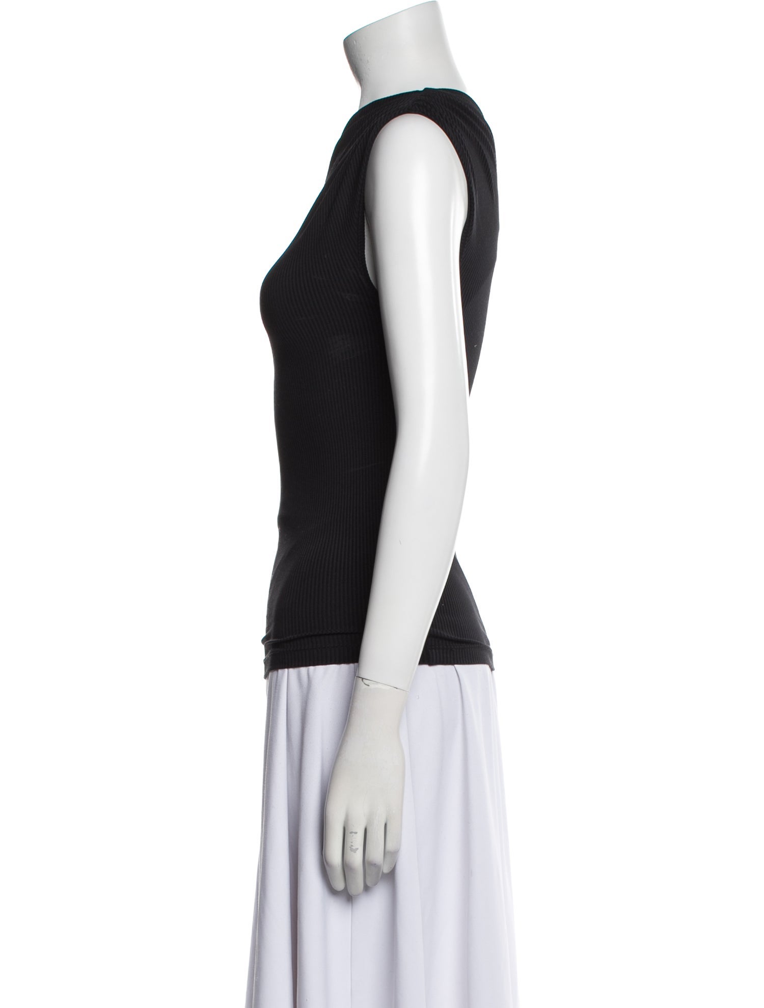 Anine Bing One-Shoulder Sleeveless Top
