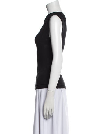 Anine Bing One-Shoulder Sleeveless Top