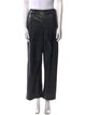 Anine Bing Vegan Leather Wide Leg Pants