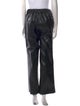 Anine Bing Vegan Leather Wide Leg Pants