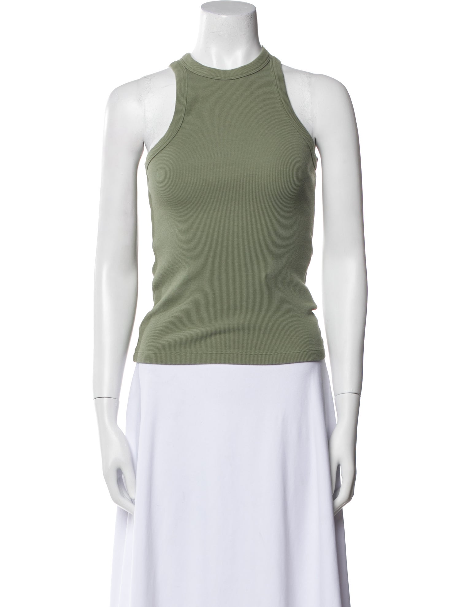 Anine Bing Crew Neck Sleeveless Top