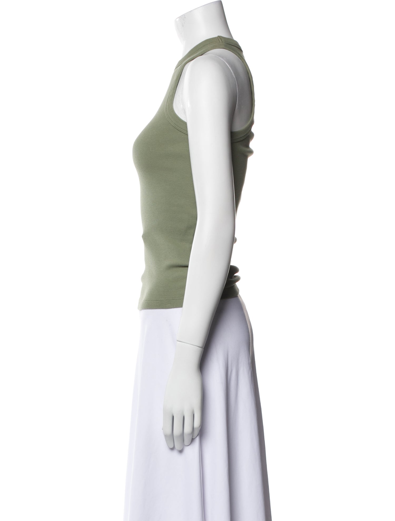 Anine Bing Crew Neck Sleeveless Top