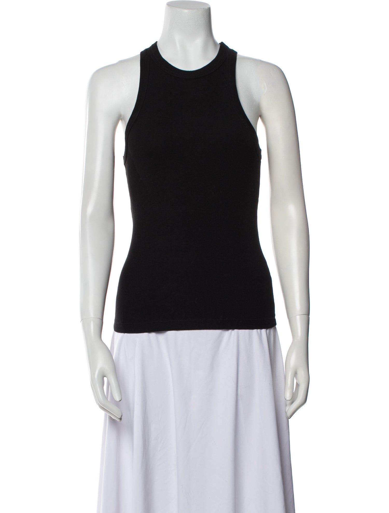 Anine Bing Crew Neck Sleeveless Top