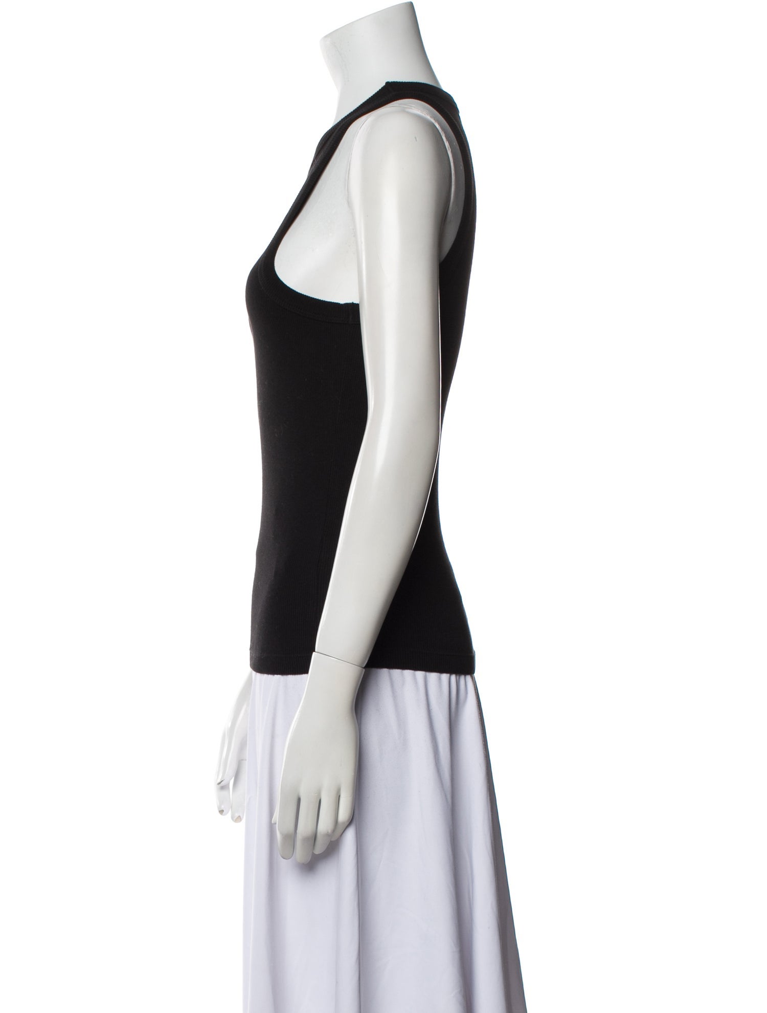 Anine Bing Crew Neck Sleeveless Top