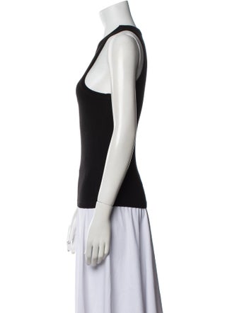 Anine Bing Crew Neck Sleeveless Top