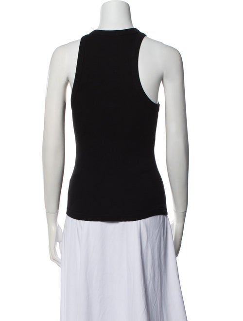 Anine Bing Crew Neck Sleeveless Top