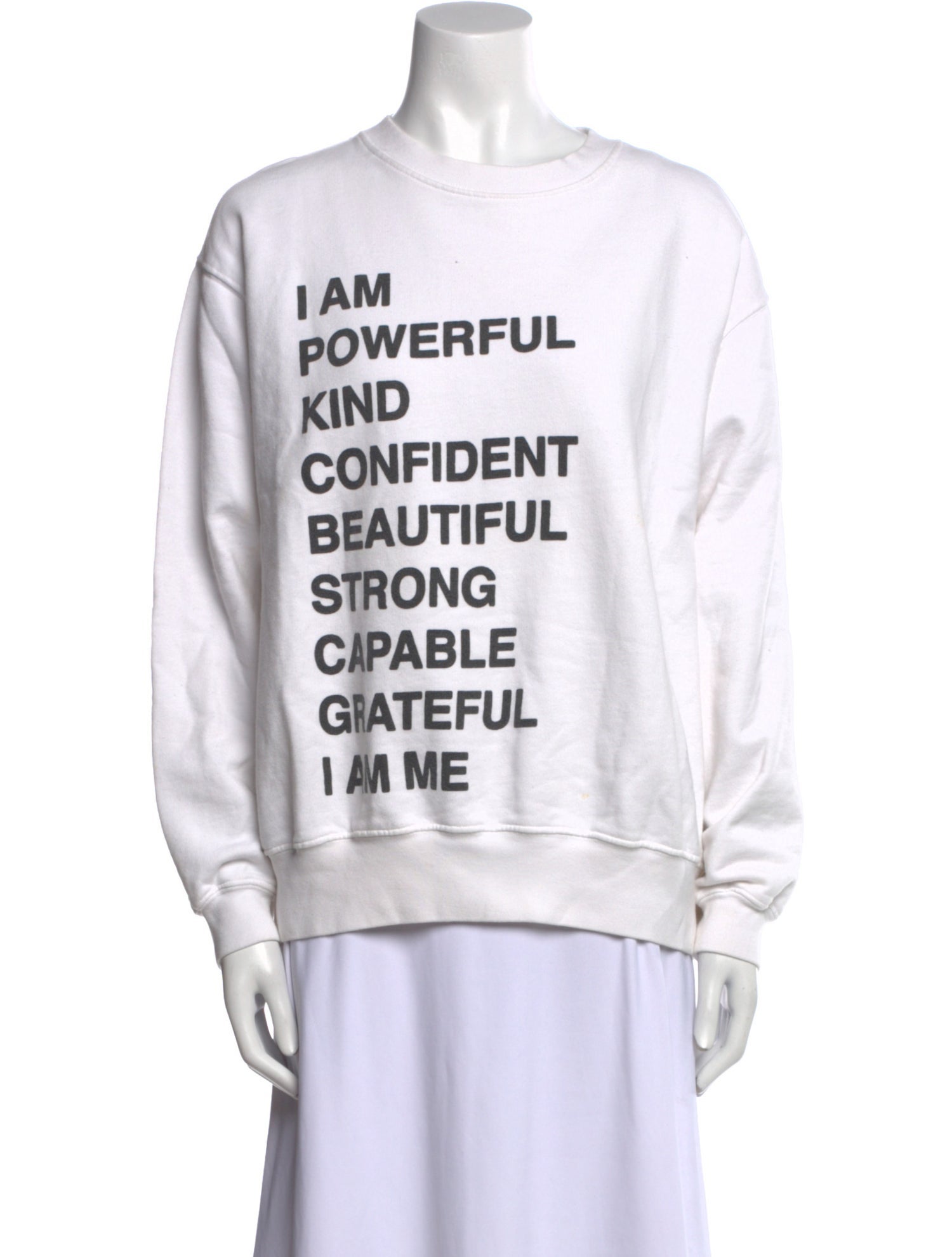 Anine Bing Graphic Print Crew Neck Sweatshirt