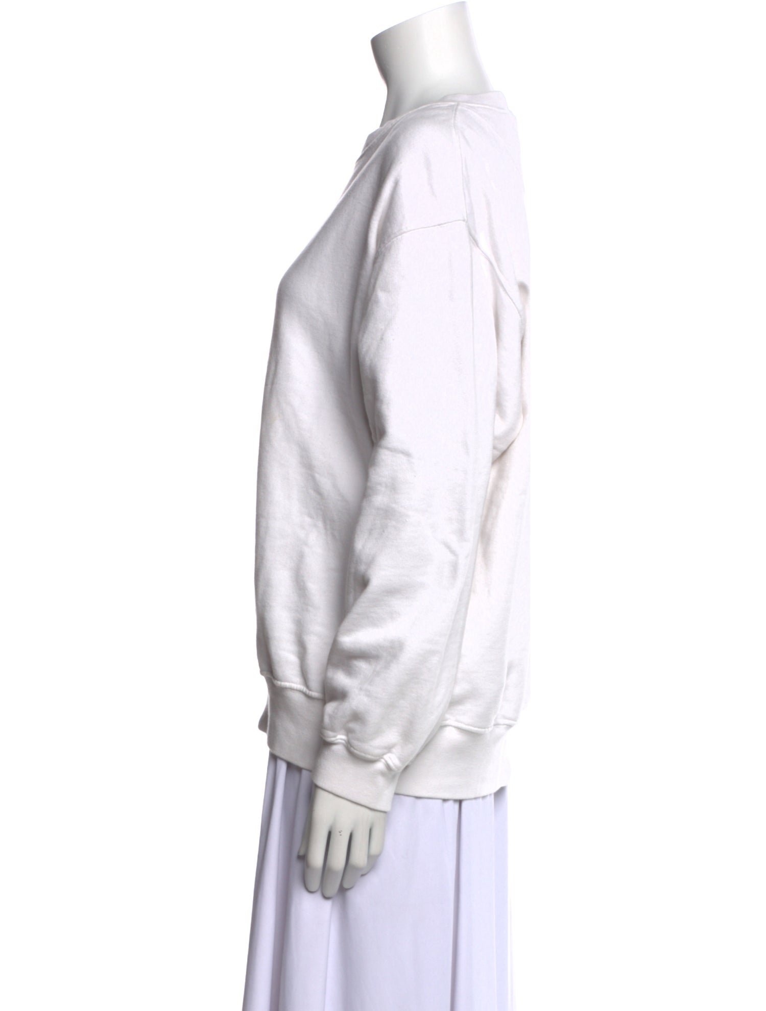 Anine Bing Graphic Print Crew Neck Sweatshirt