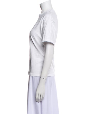 Anine Bing Graphic Print Crew Neck T-Shirt