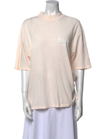 Anine Bing Crew Neck Short Sleeve T-Shirt