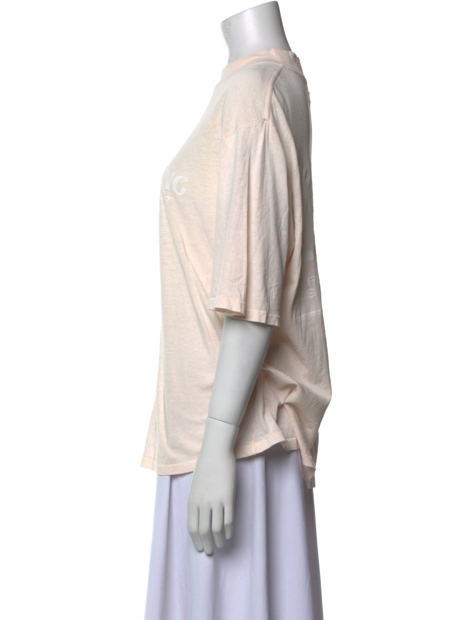 Anine Bing Crew Neck Short Sleeve T-Shirt