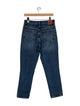 Anine Bing High-Rise Straight Leg Jeans