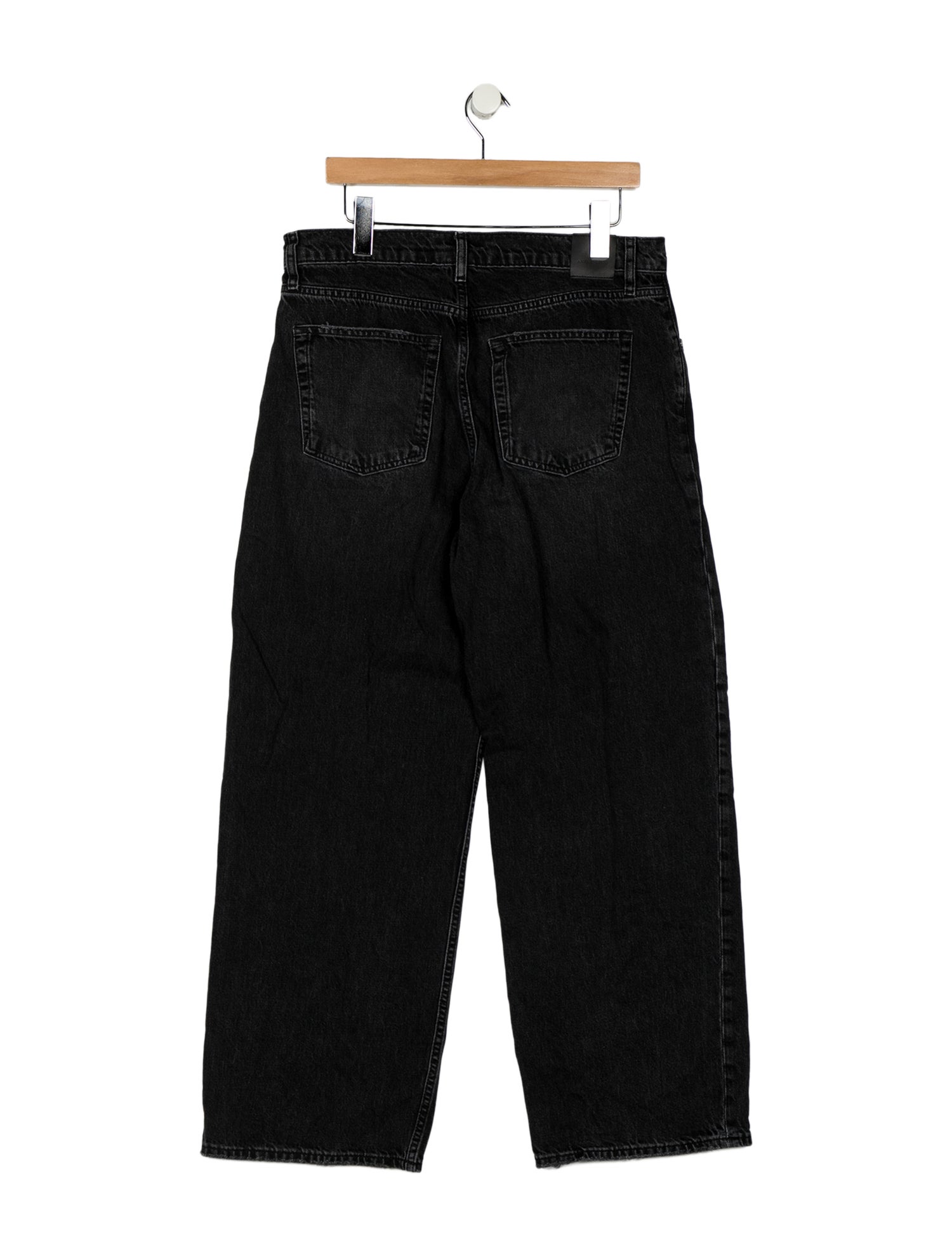 Anine Bing Mid-Rise Wide Leg Jeans