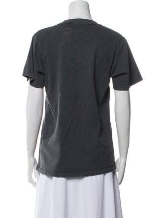 Anine Bing Graphic Print Crew Neck T-Shirt