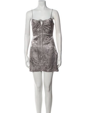 Anine Bing Printed Mini Dress