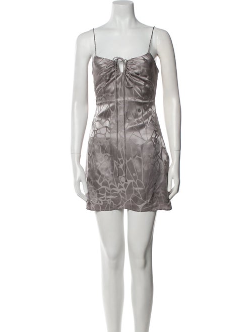 Anine Bing Printed Mini Dress