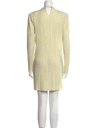 Anine Bing Mock Neck Mini Dress