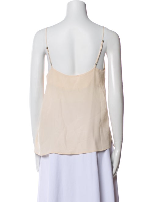 Anine Bing Silk V-Neck Top