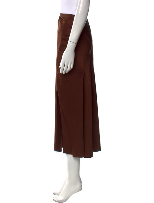 Anine Bing Silk Midi Length Skirt