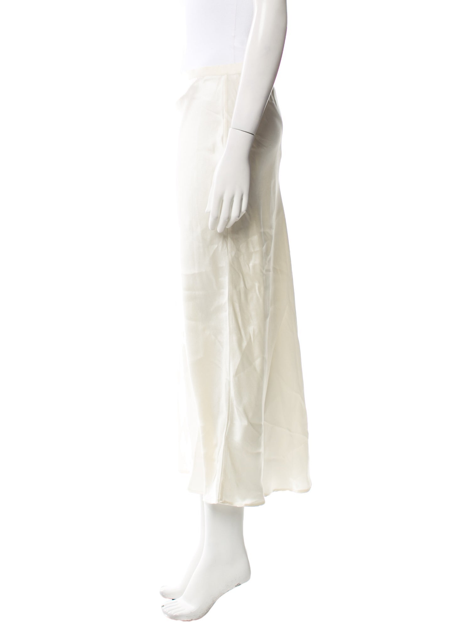 Anine Bing Silk Midi Length Skirt