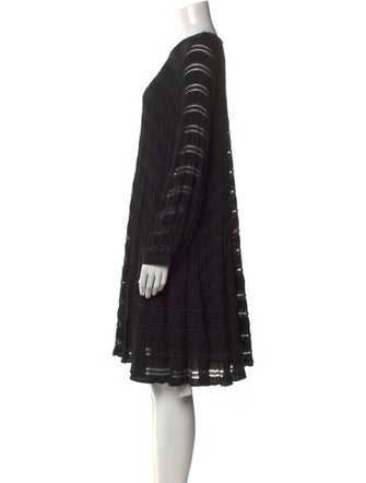 Anine Bing Striped Knee-Length Dress