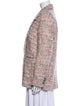 Anine Bing Tweed Pattern Blazer