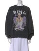 Anine Bing Graphic Print Crew Neck Sweatshirt