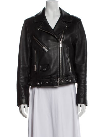 Anine Bing Leather Biker Jacket