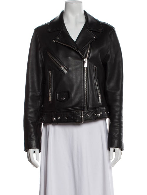 Anine Bing Leather Biker Jacket