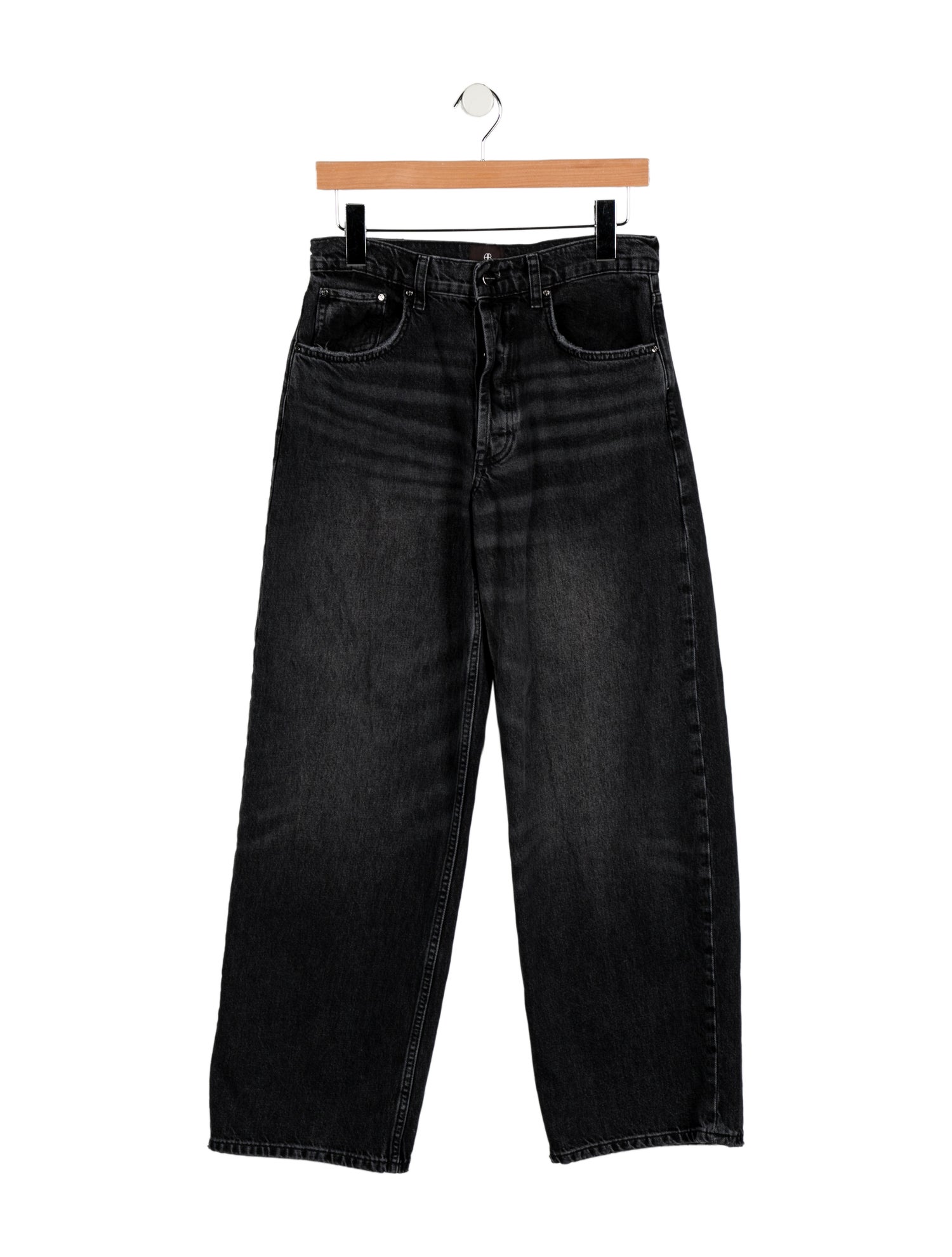 Anine Bing High-Rise Wide Leg Jeans