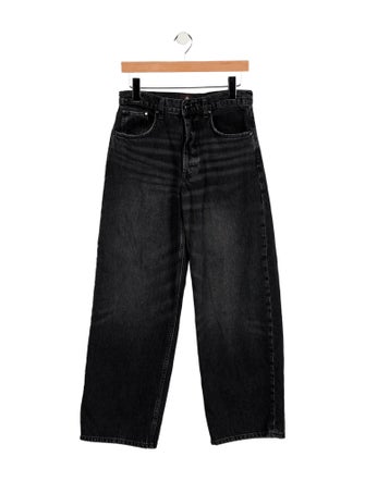 Anine Bing High-Rise Wide Leg Jeans