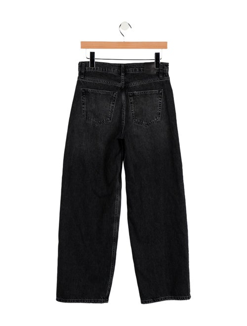 Anine Bing High-Rise Wide Leg Jeans