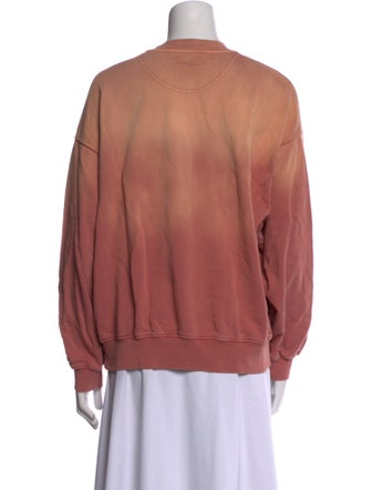 Anine Bing Graphic Print Crew Neck Sweatshirt