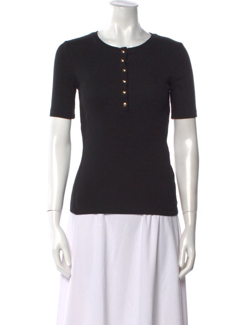 Anine Bing Crew Neck Short Sleeve T-Shirt