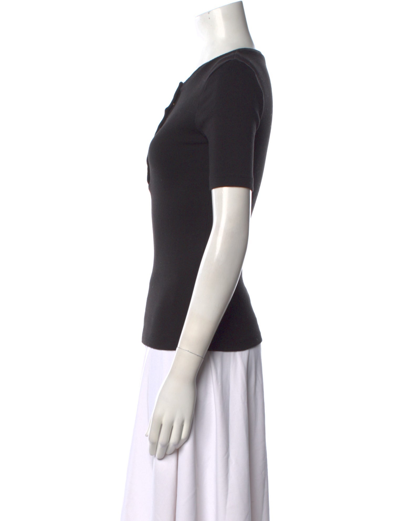 Anine Bing Crew Neck Short Sleeve T-Shirt