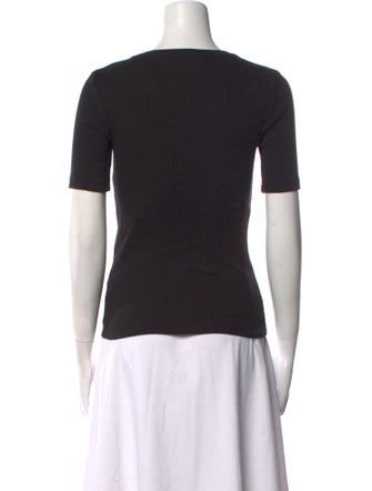 Anine Bing Crew Neck Short Sleeve T-Shirt