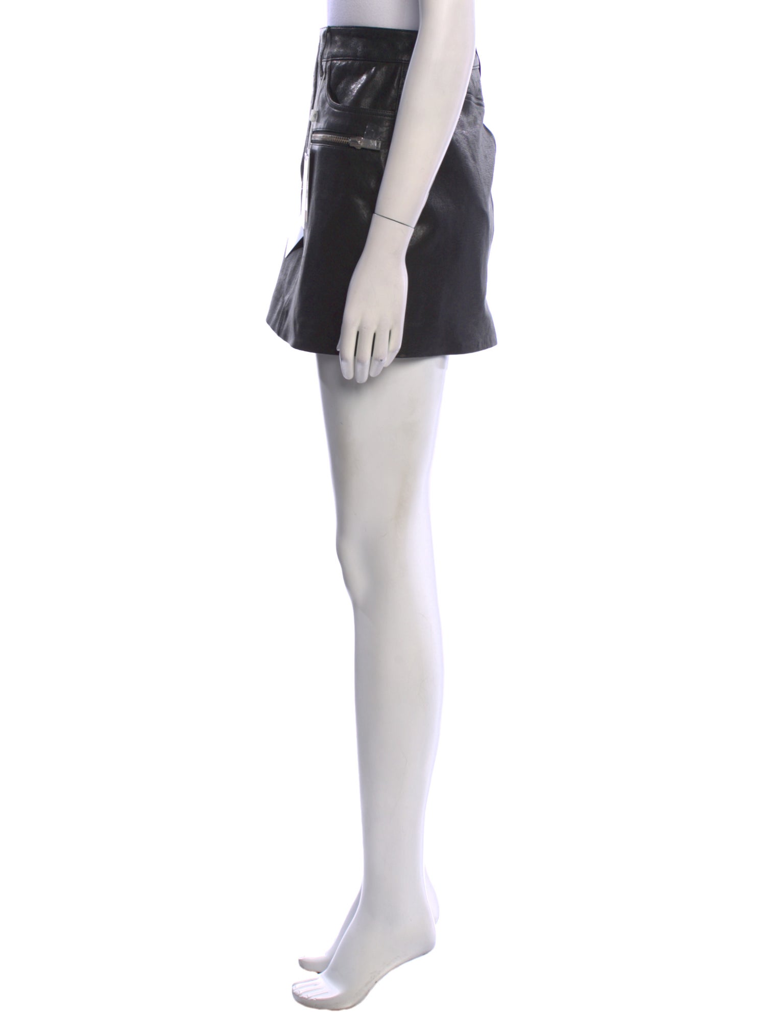 Anine Bing Leather Mini Skirt w/ Tags