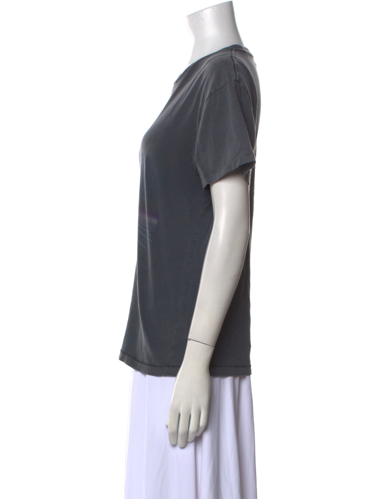 Anine Bing Graphic Print Crew Neck T-Shirt