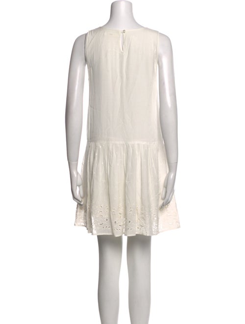 Anine Bing Scoop Neck Mini Dress