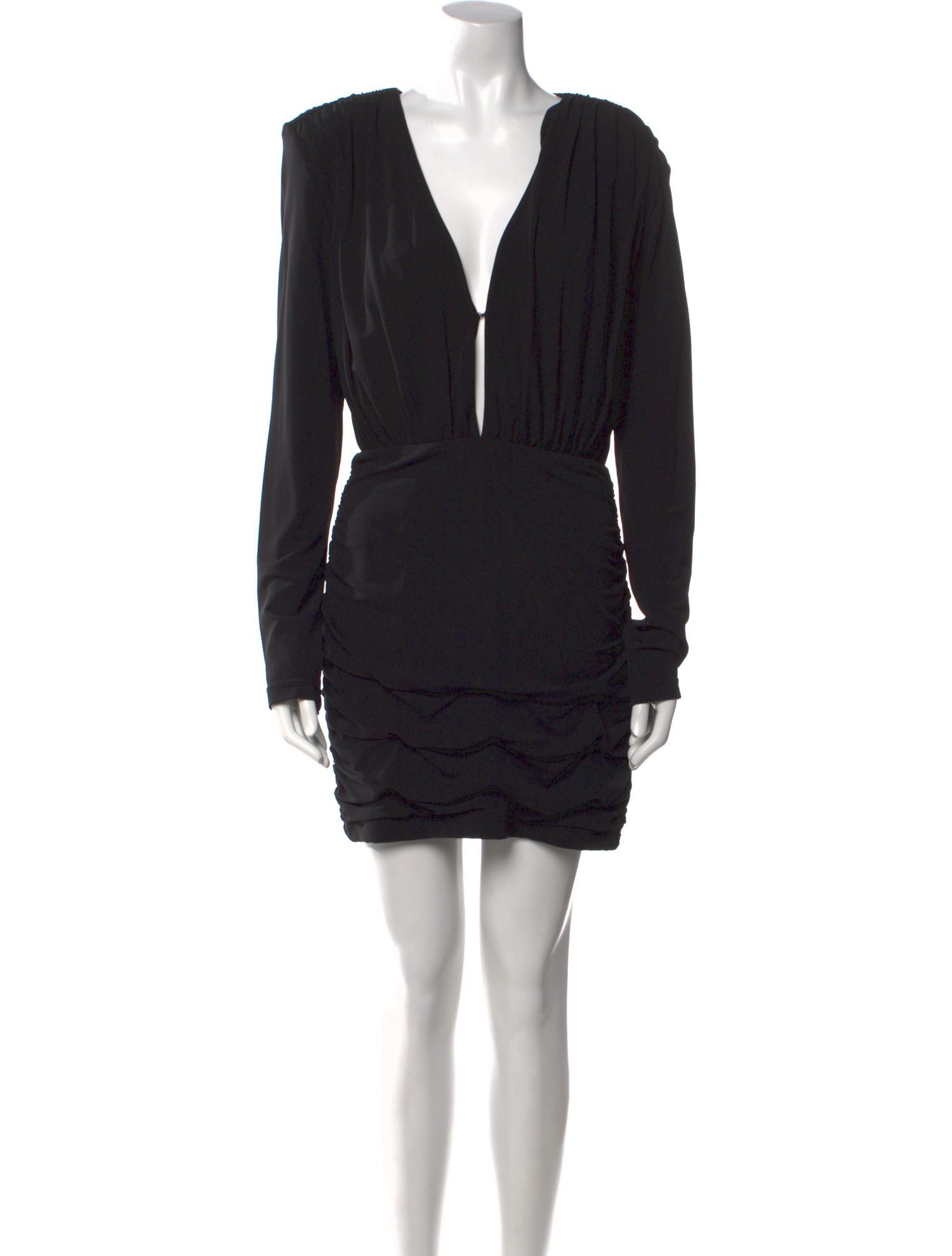 Anine Bing V-Neck Mini Dress