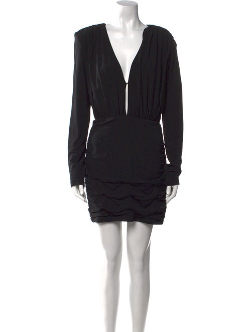 Anine Bing V-Neck Mini Dress