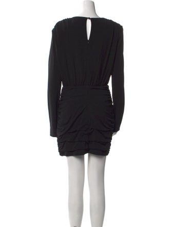 Anine Bing V-Neck Mini Dress