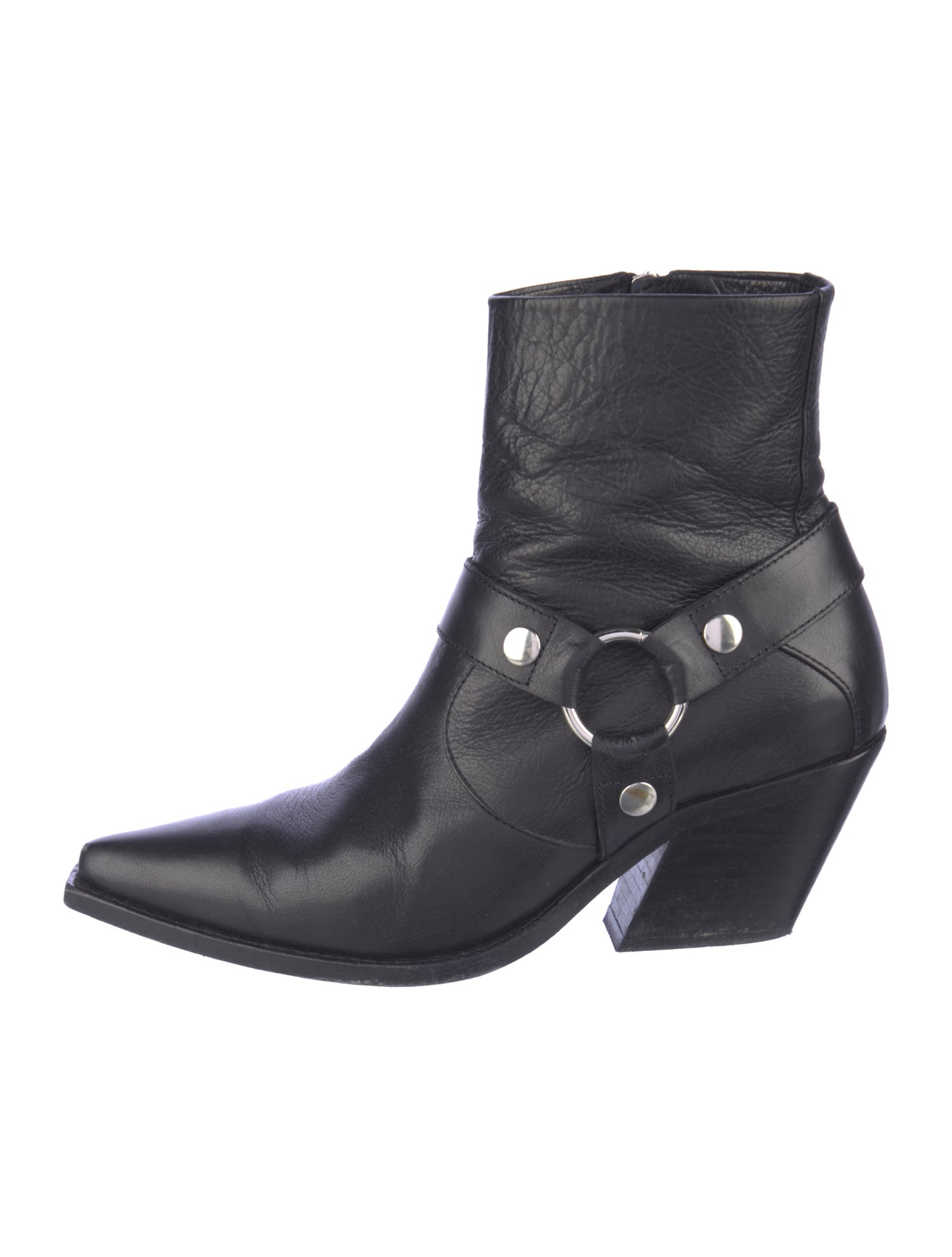Anine Bing Leather Moto Boots