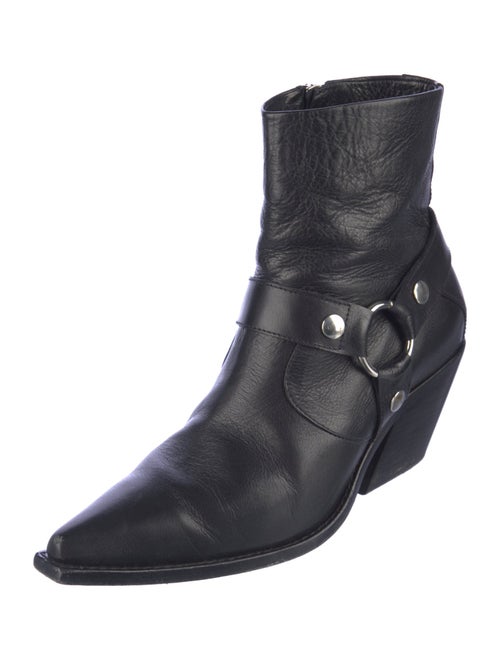 Anine Bing Leather Moto Boots
