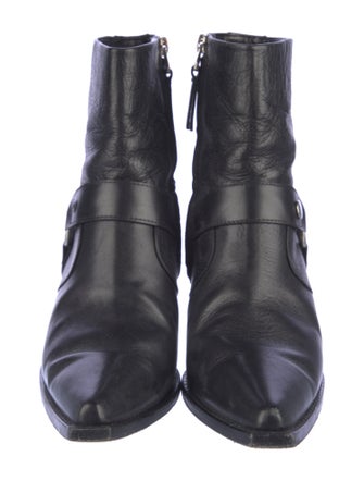 Anine Bing Leather Moto Boots